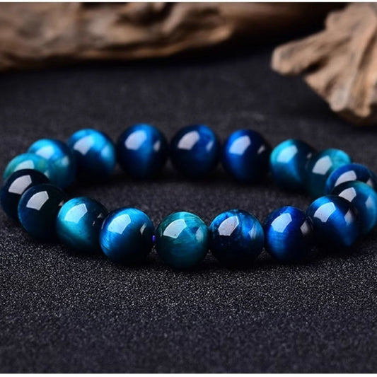 Satori Totem Blue Tiger's Eye Confidence Bracelet