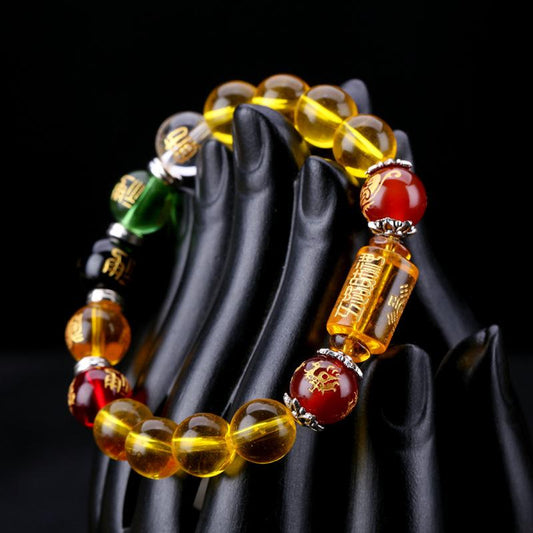 Satori Totem Citrine the God of Wealth Bracelet