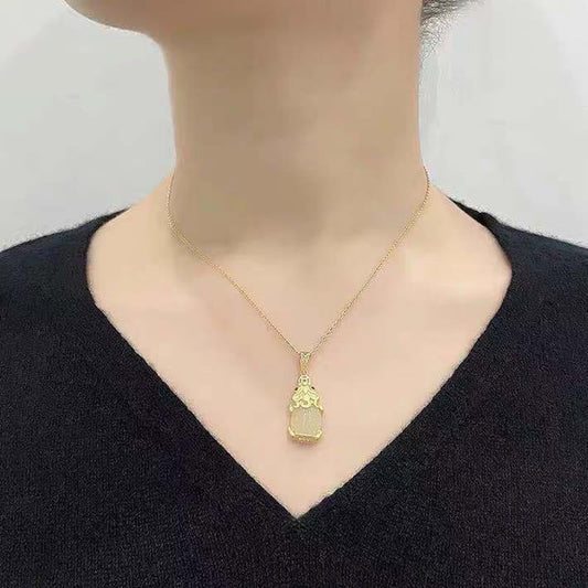 Satori Totem Jade PiXiu Necklace Pendant