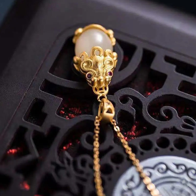 Satori Totem Jade PiXiu Necklace Pendant