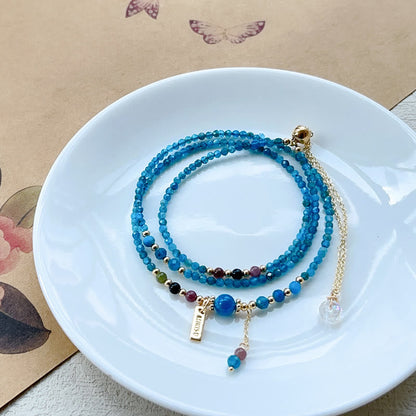 Satori Totem 14k Gold Plated Copper Creativity Triple Bracelet