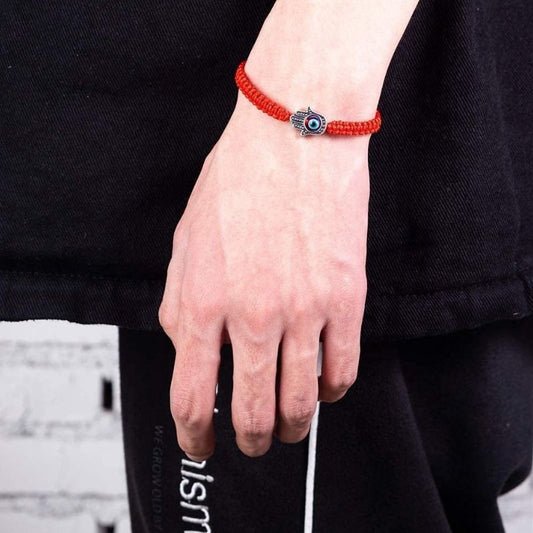 Satori Totem Hamsa Hand Red String Bracelet