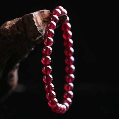 Satori Totem Garnet Bracelet