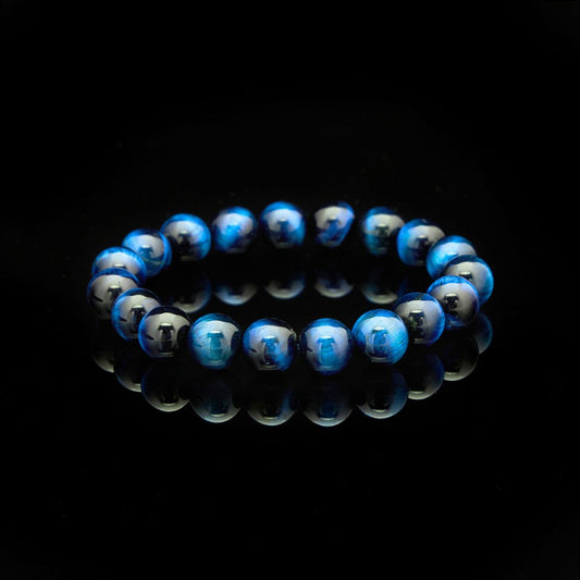 Satori Totem Blue Tiger’s Eye Bracelet