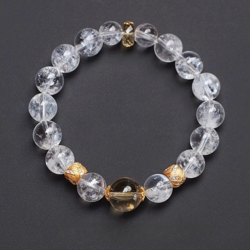 Satori Totem Clear Quartz Master Healer Bracelet