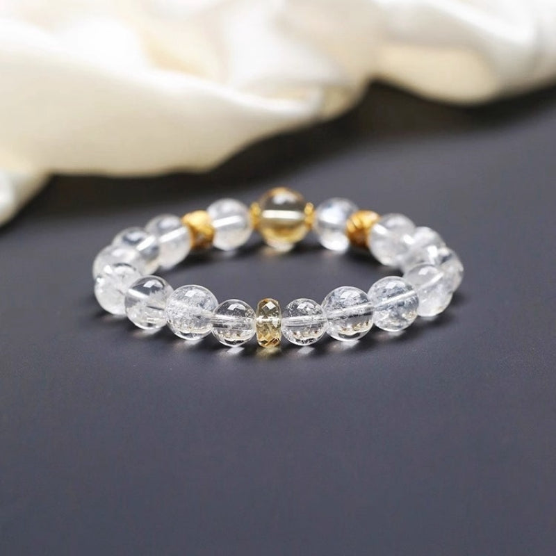 Satori Totem Clear Quartz Master Healer Bracelet
