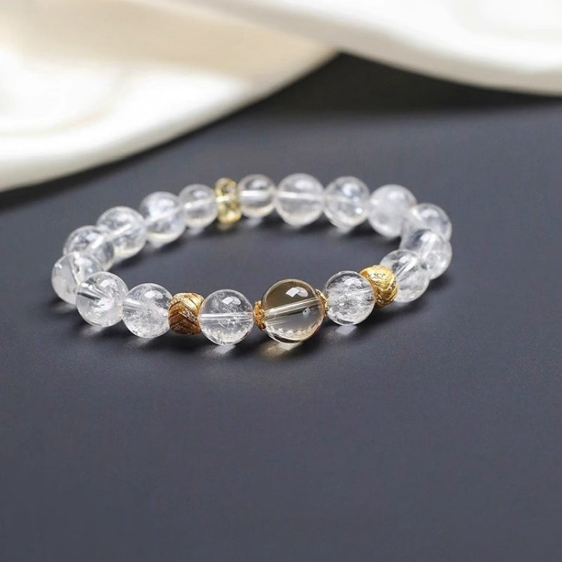 Satori Totem Clear Quartz Master Healer Bracelet