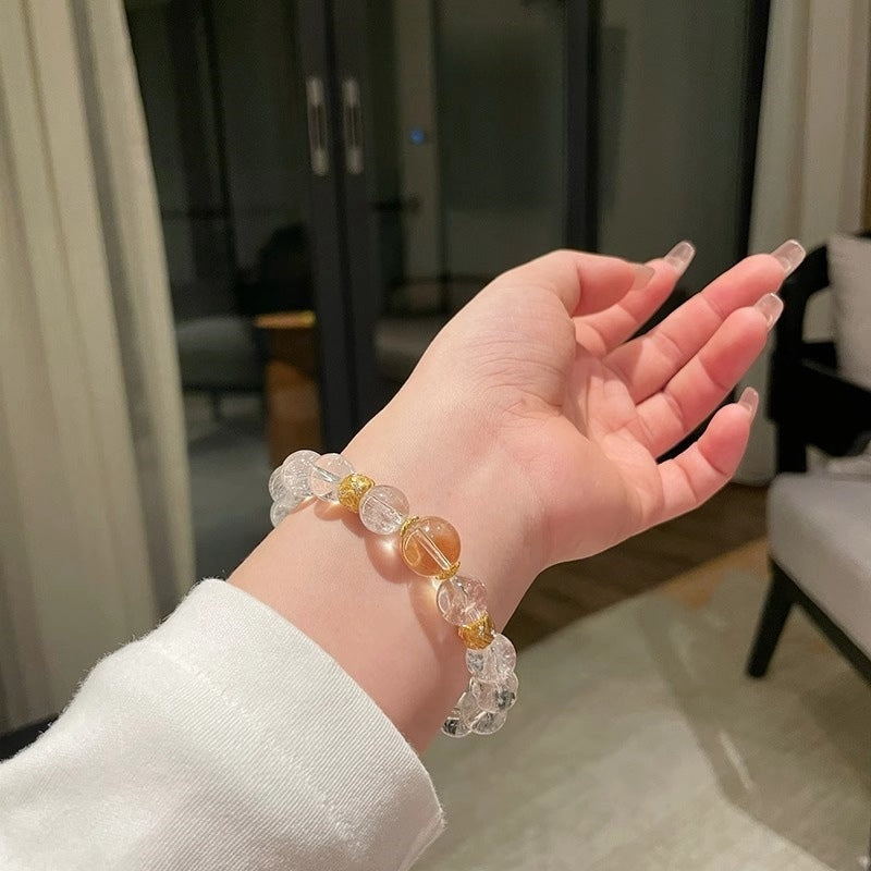 Satori Totem Clear Quartz Master Healer Bracelet