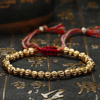 Satori Totem Copper Beads Tibetan Bracelet