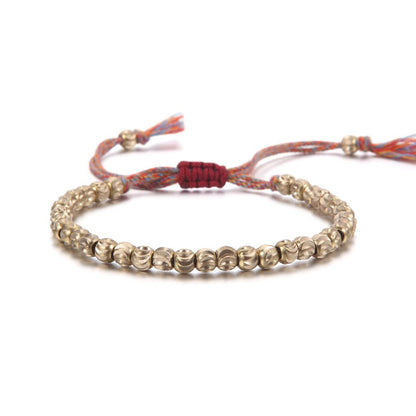 Satori Totem Copper Beads Tibetan Bracelet