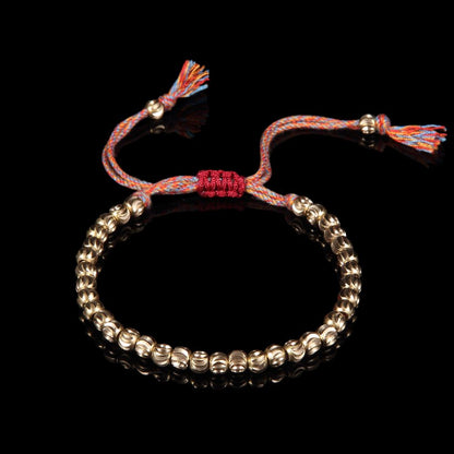 Satori Totem Copper Beads Tibetan Bracelet