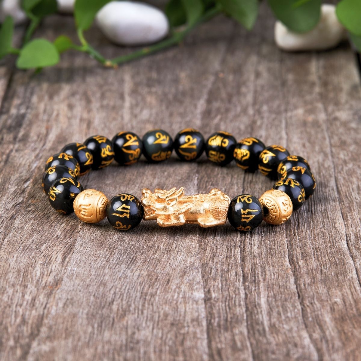 Satori Totem Obsidian Pixiu  Bracelet