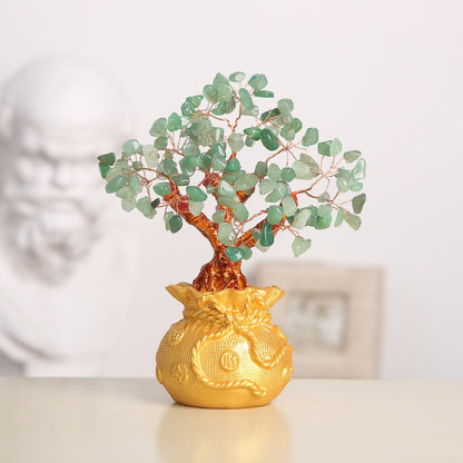 Satori Totem Green Aventurine Feng Shui Money Tree