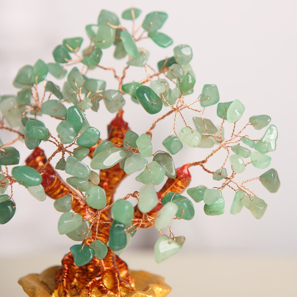 Satori Totem Green Aventurine Feng Shui Money Tree