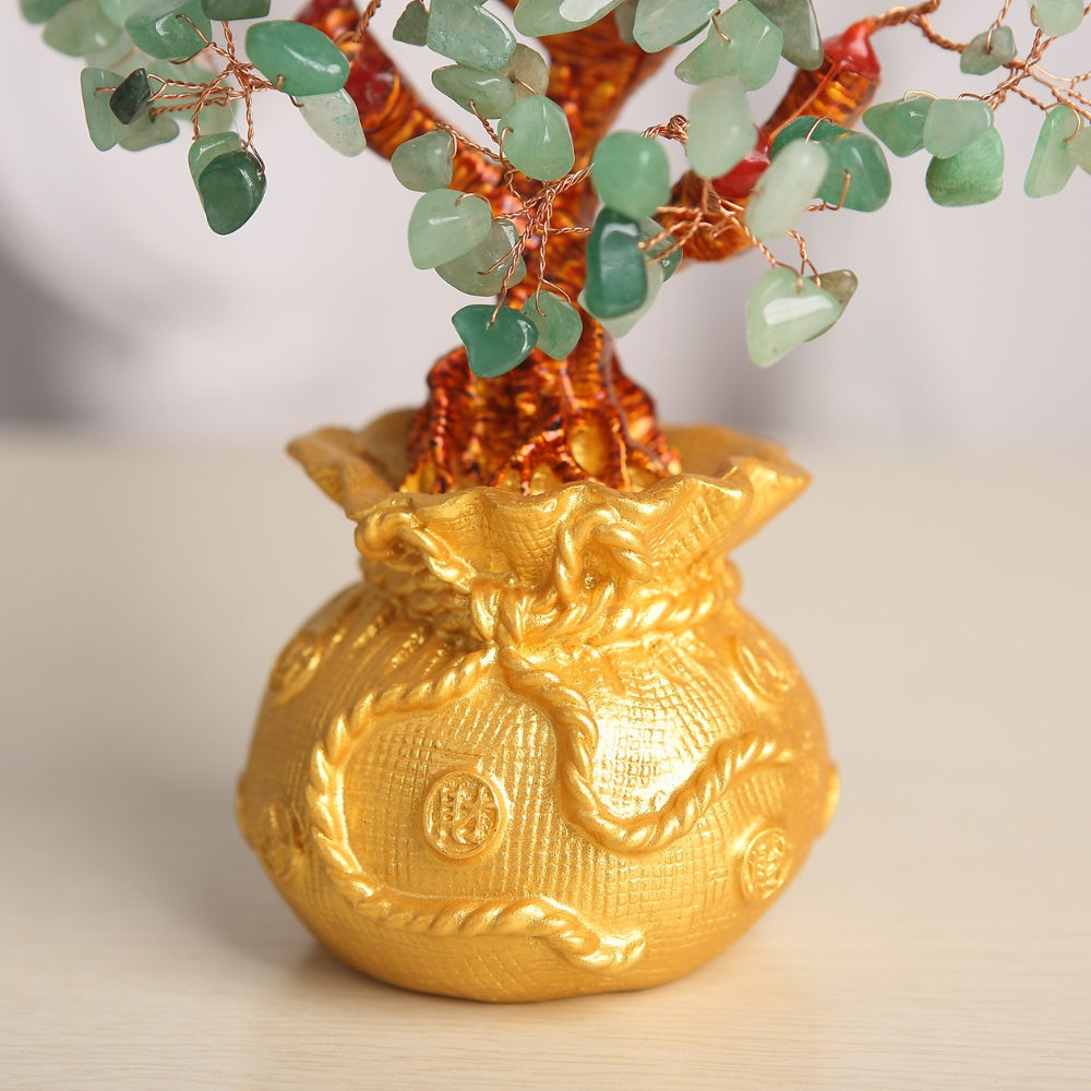 Satori Totem Green Aventurine Feng Shui Money Tree