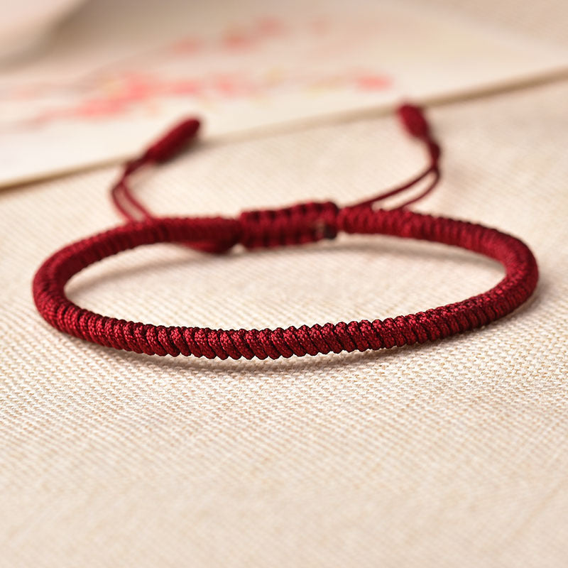 Satori Totem Tibetan Buddhist Red String Bracelet
