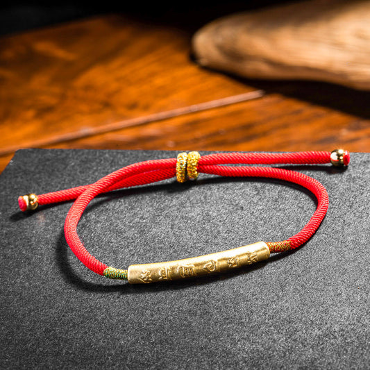 Satoir Totem Tibetan Red String Bracelet