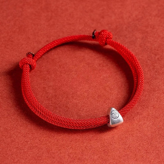 Satori Totem Red String Fu Lucky Bracelet