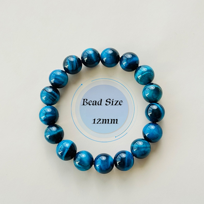 Satori Totem Blue Tiger's Eye Confidence Bracelet