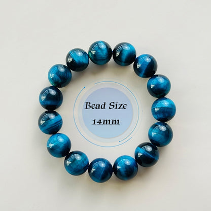 Satori Totem Blue Tiger's Eye Confidence Bracelet