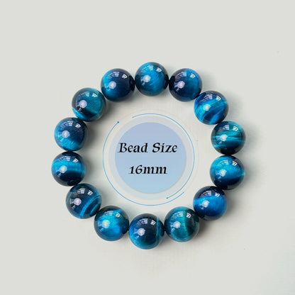 Satori Totem Blue Tiger's Eye Confidence Bracelet