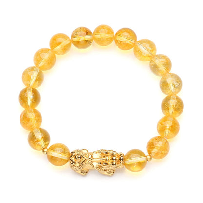 Satori Totem Citrine Pixiu Wealth Bracelet