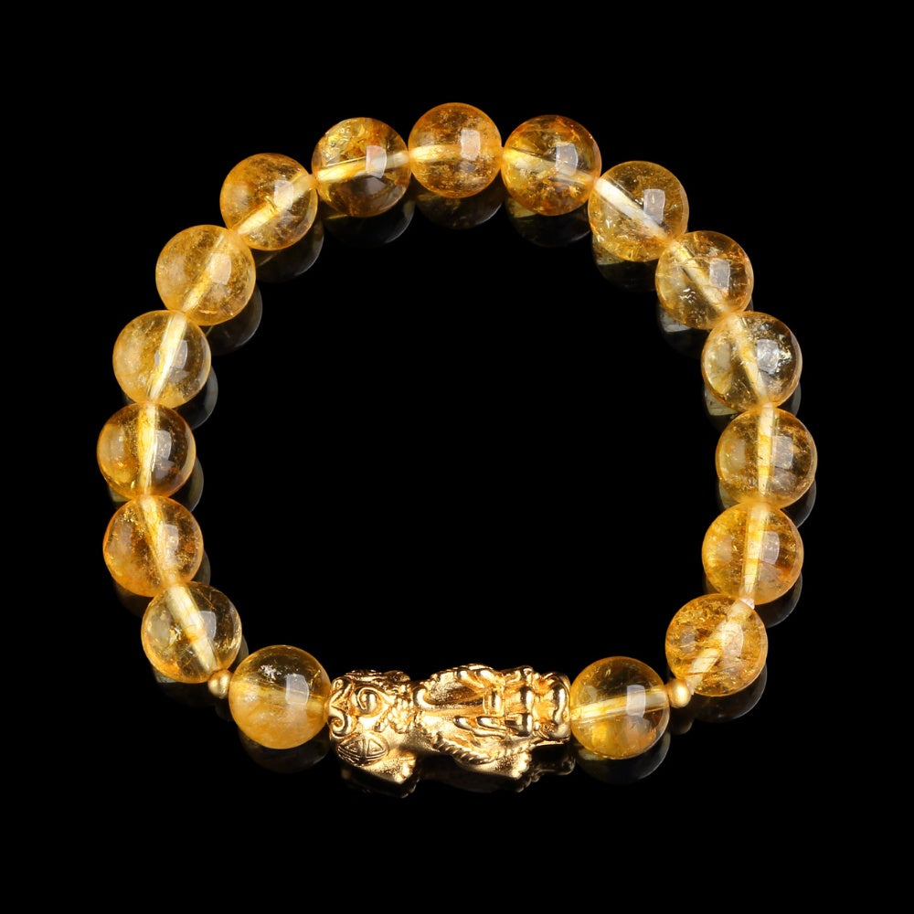 Satori Totem Citrine Pixiu Wealth Bracelet