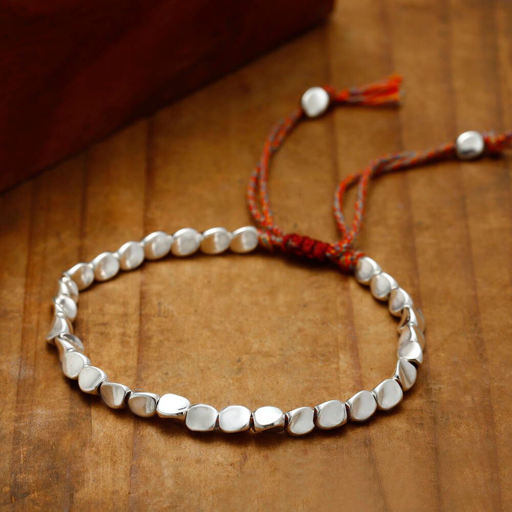 Satori Totem Handmade Tibetan Buddhist Copper Beads Bracelet