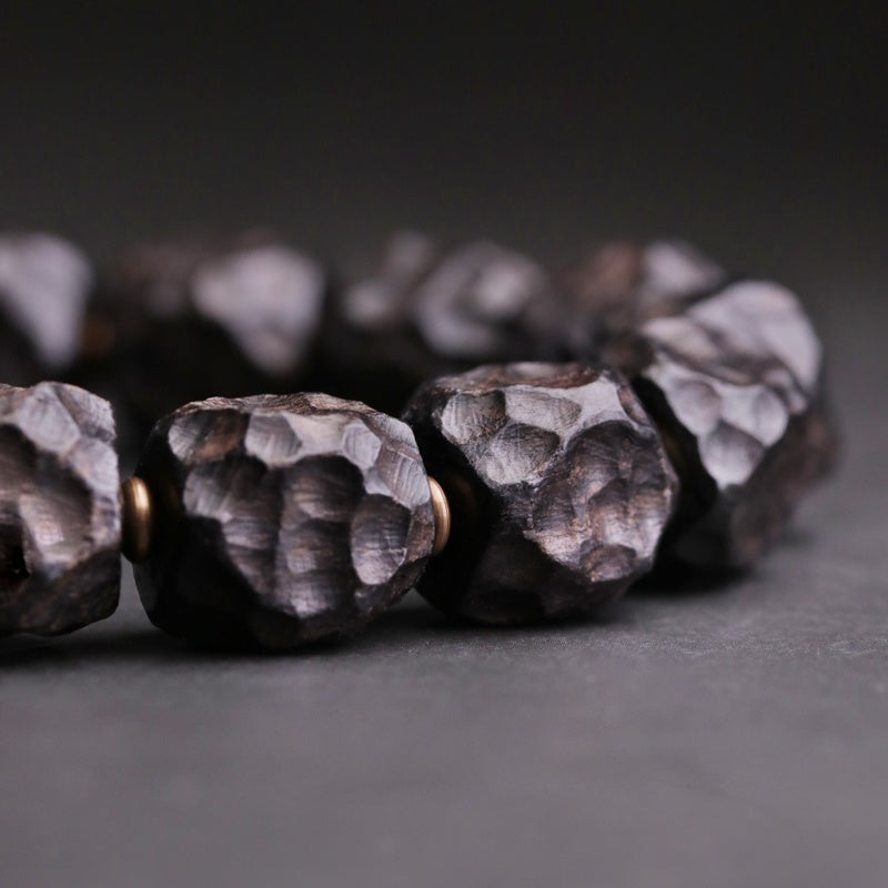 Satori Totem Ebony Dzi Tibetan Bracelet