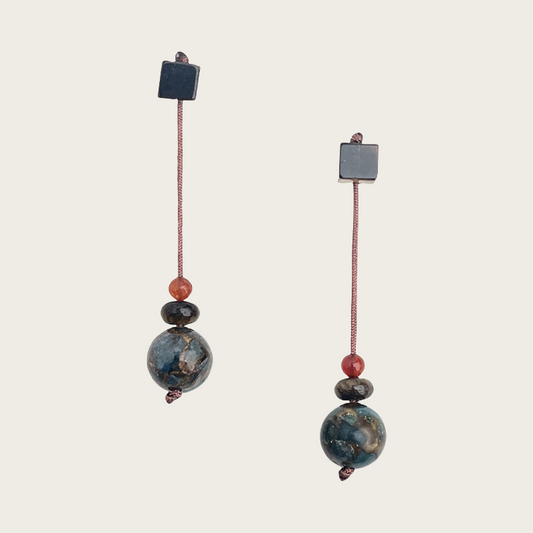 Satori Totem Retro Pietersite Earrings