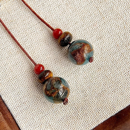 Satori Totem Retro Pietersite Earrings