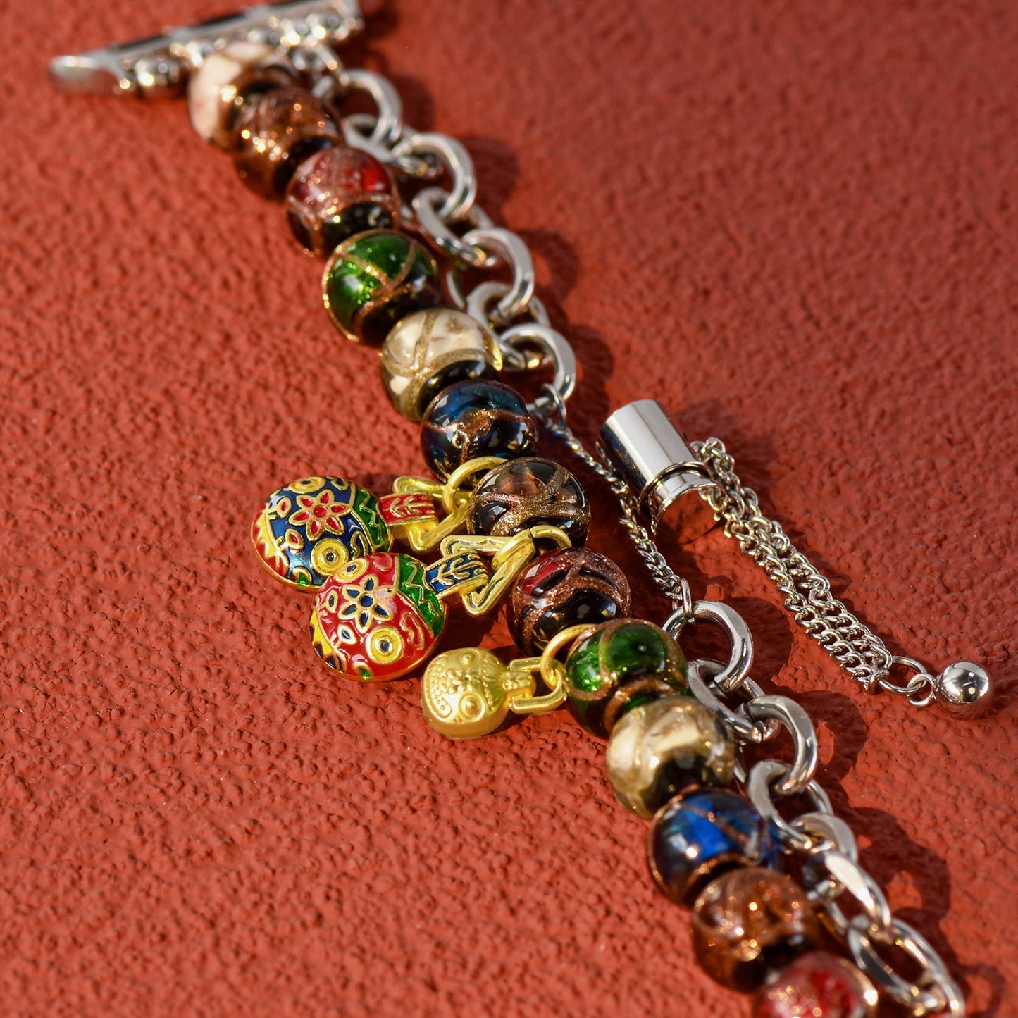 Satori Totem Glazed Money Pit Wealth Iwatch Bracelet